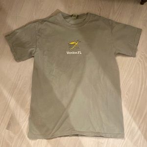 Venice Florida Mens Tee Medium Green Teal